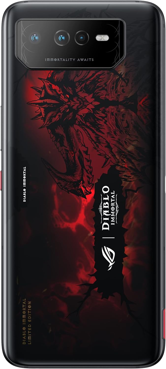 Asus ROG Phone 6 5G Smartphone (16+512GB, 6,78" FullHD+ 165Hz AMOLED Display, Snapdragon™ 8+ Gen1, T
