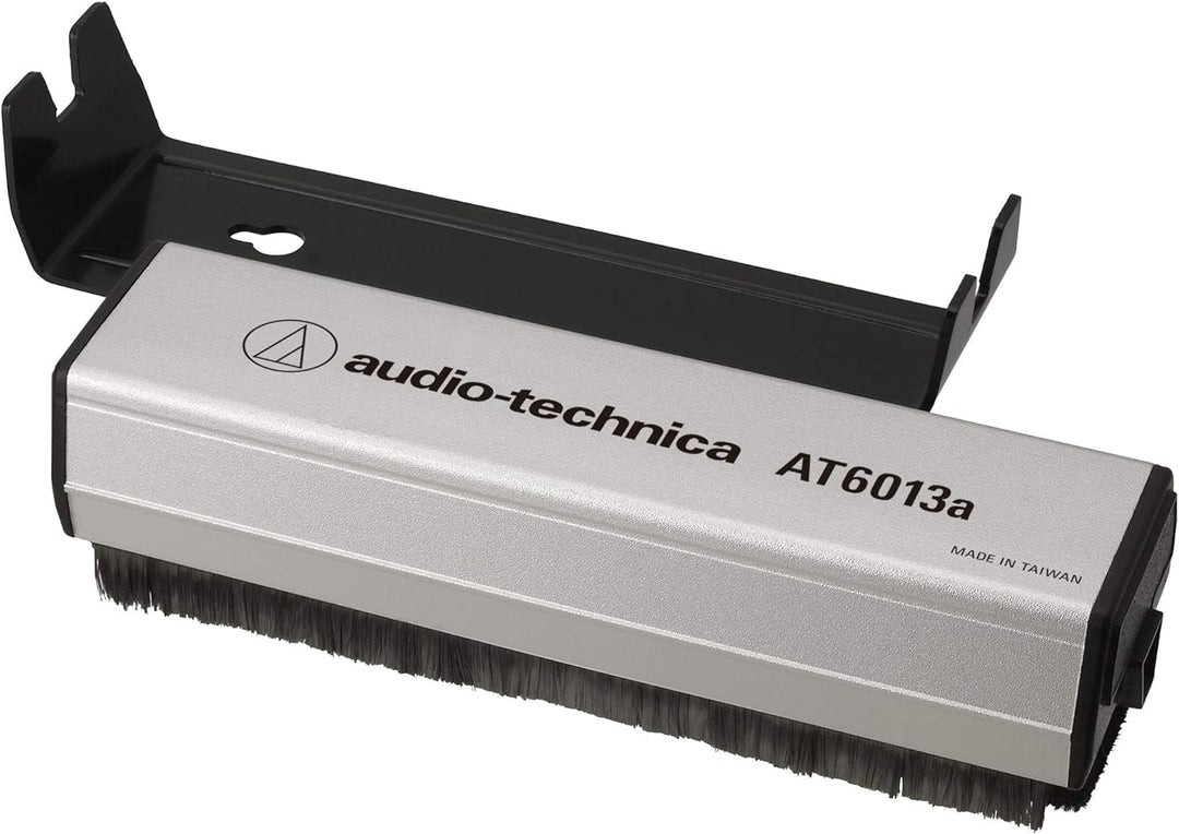Audio-Technica AT6013a Dual-Action-Antistatischer Schallplattenpinsel Single, Single