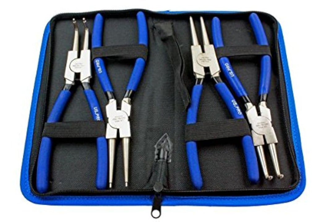 Bergen Sicherungsringzangen-Set, 22,9 cm, 4 Stück, B1727