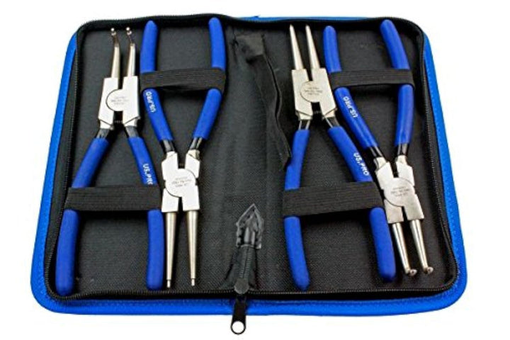 Bergen Sicherungsringzangen-Set, 22,9 cm, 4 Stück, B1727