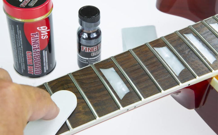 GHS™ Strings »FINGERBOARD CARE KIT - A77« Pflege-Set für Gitarre und Bass - Cleaner/Buffer/Tuch