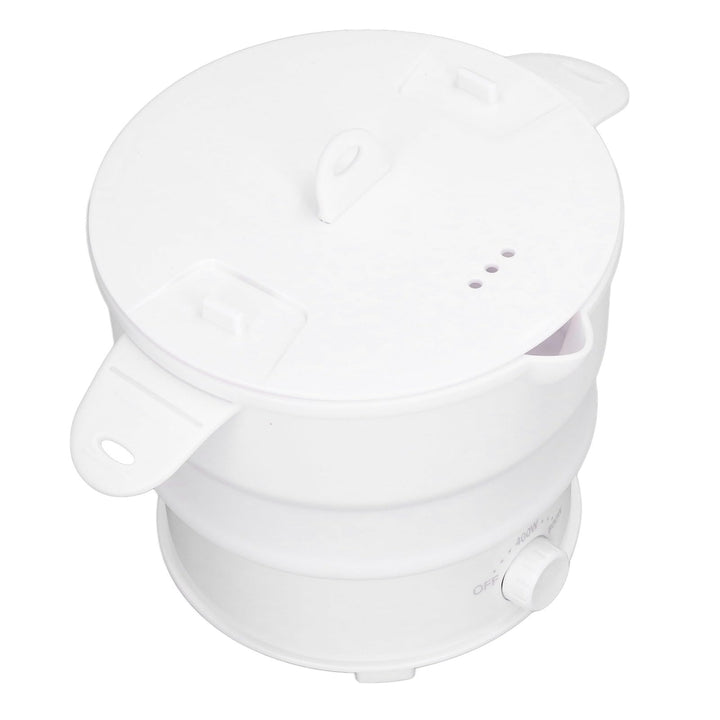 Yctze Elektrischer Hot Pot-Kocher, Mini, Leicht, Tragbar, Faltbar, Reisetopf f¨¹r Camping, B¨¹ro, Ho