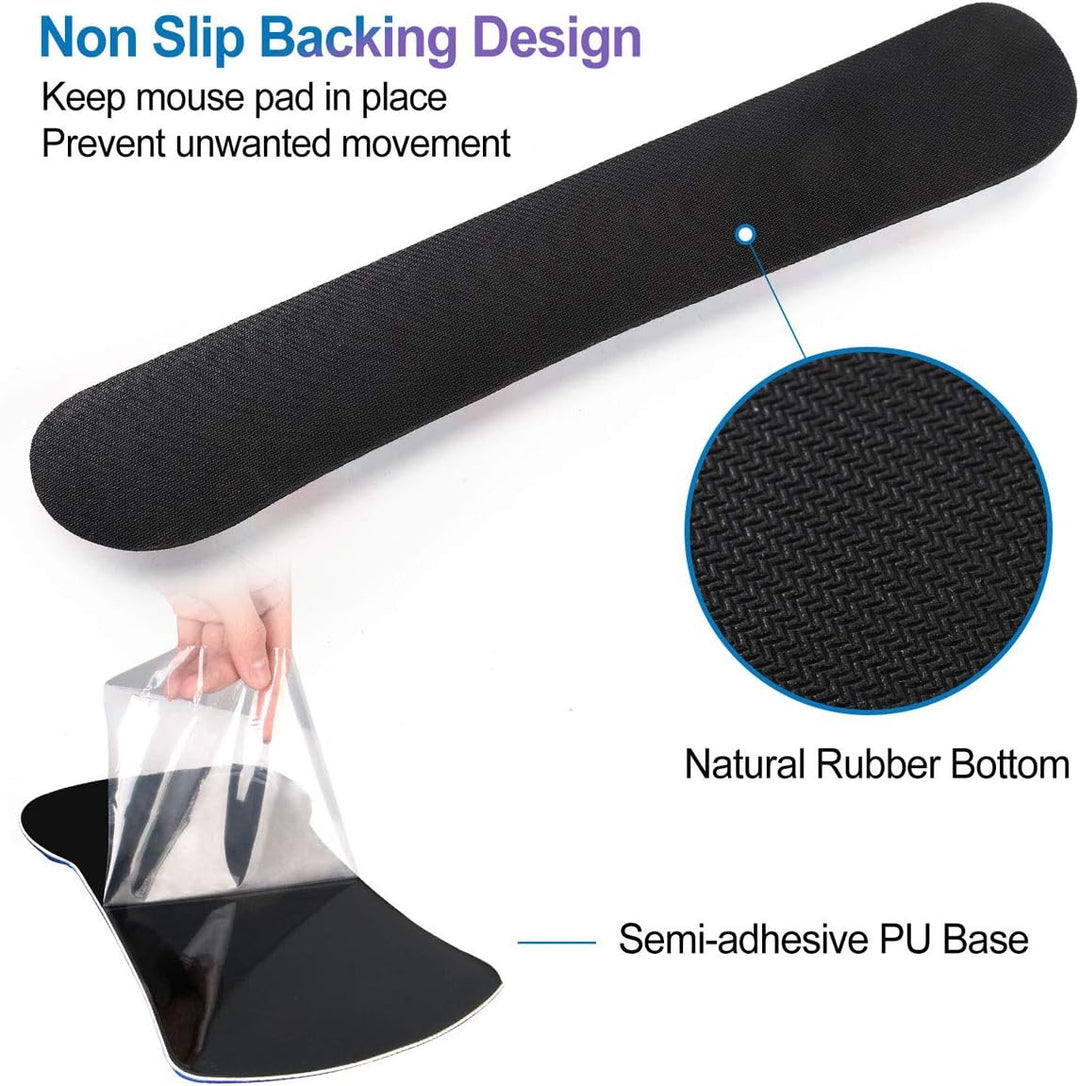 Ergonomisches Mauspad-Set, ToLuLu Cute Gel-Mauspad für Computer-Laptop, rutschfeste Mousepad-Tastatu