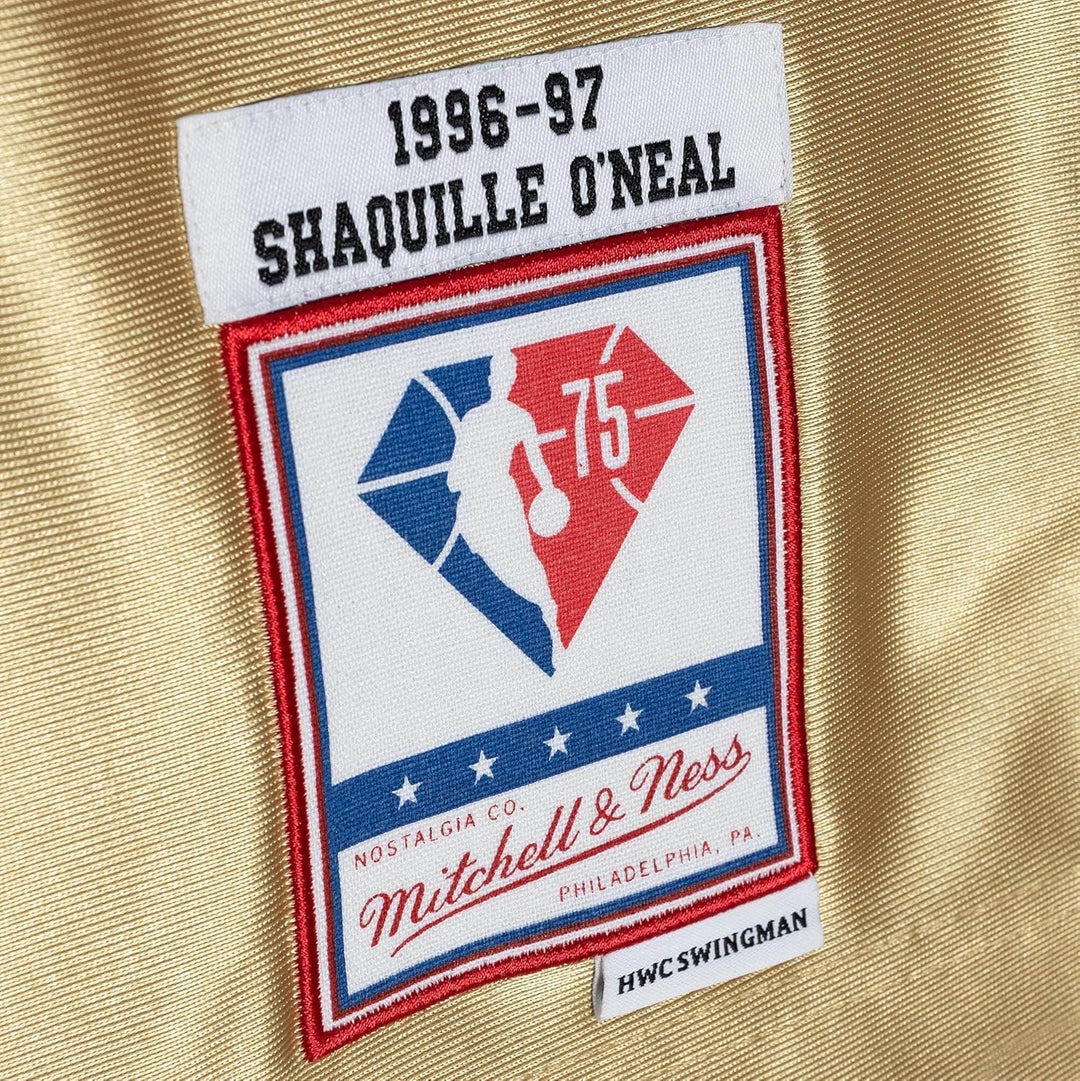 Mitchell & Ness NBA 75th Anniversary Swingman Jersey - Gold, M La Lakers - O'neil