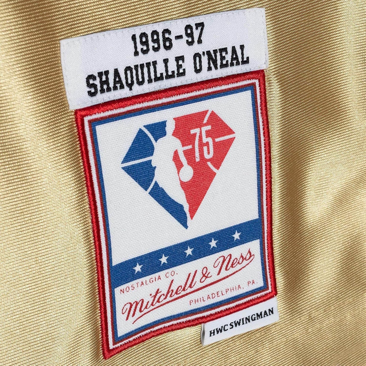Mitchell & Ness NBA 75th Anniversary Swingman Jersey - Gold, M La Lakers - O'neil