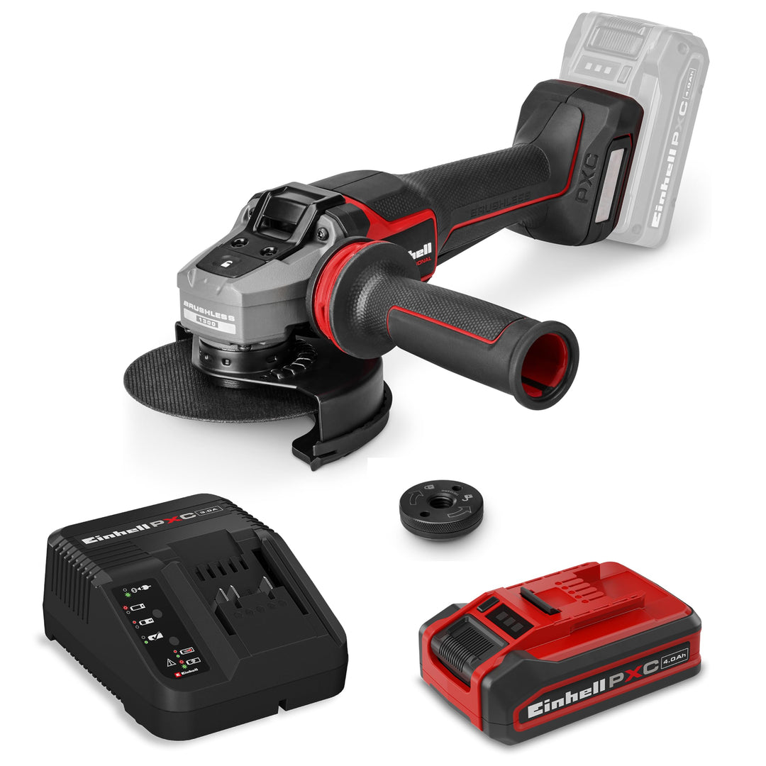 Einhell Professional Akku-Winkelschleifer TP-AG 18/125-13 Q P BL