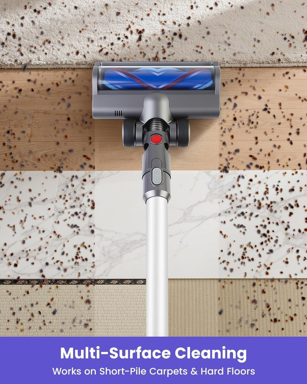 Bürste kompatibel für Dyson V6 Animal, V6 Fluffy, DC58 DC59 DC61 DC62 DC72 Staubsauger, Zubehör für