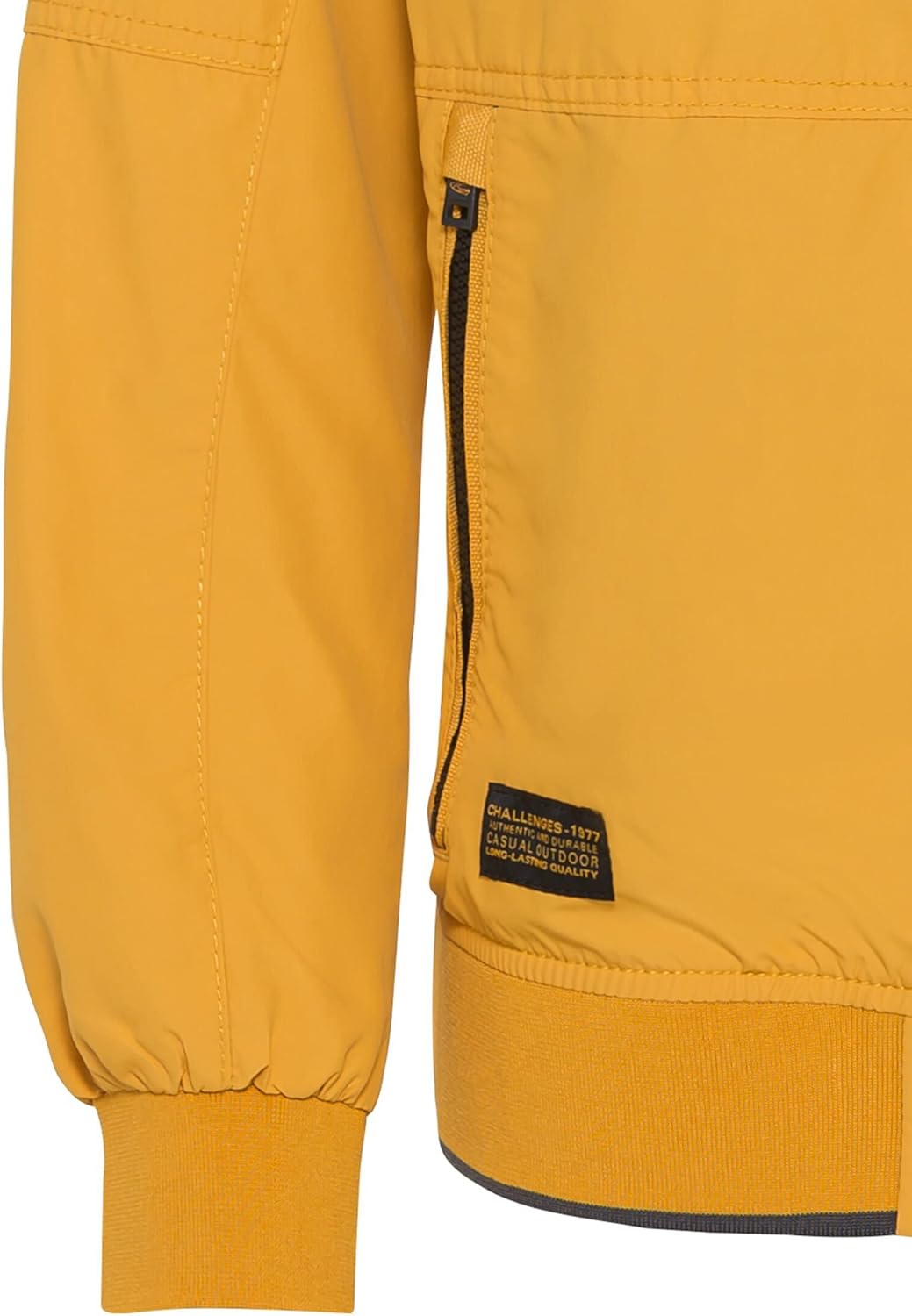camel active Herren Blouson aus recyceltem Polyester 26 Gelb, 26 Gelb
