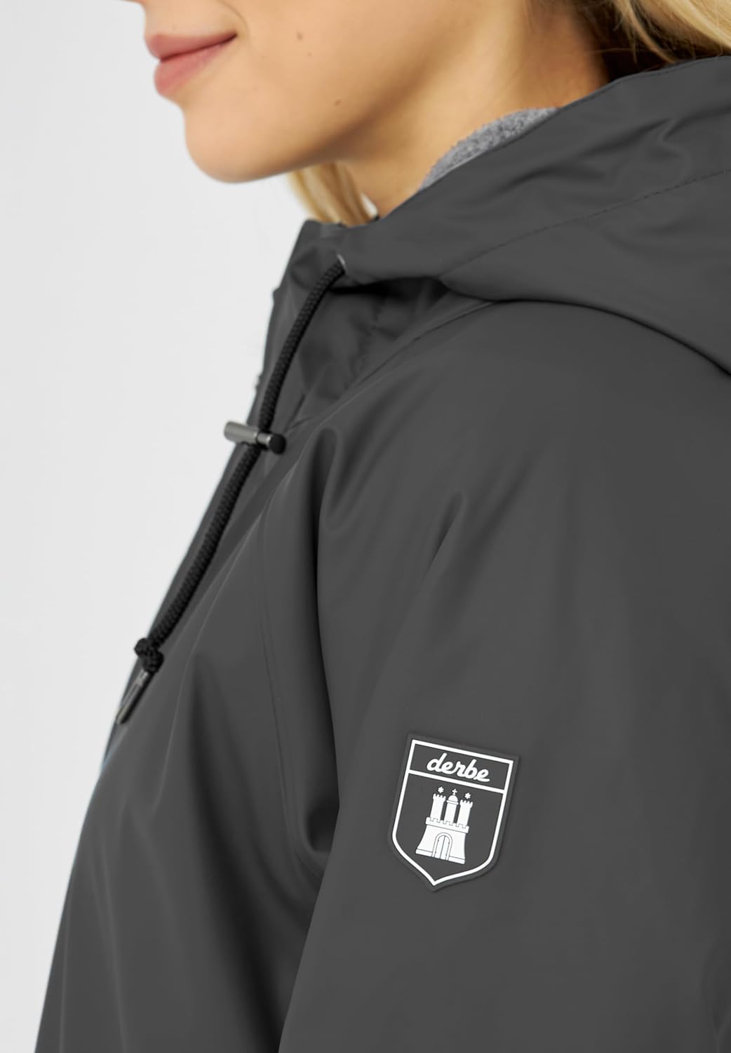 derbe Damen Regenjacke Friese Tidaholm 36 phantom/grey, 36 phantom/grey