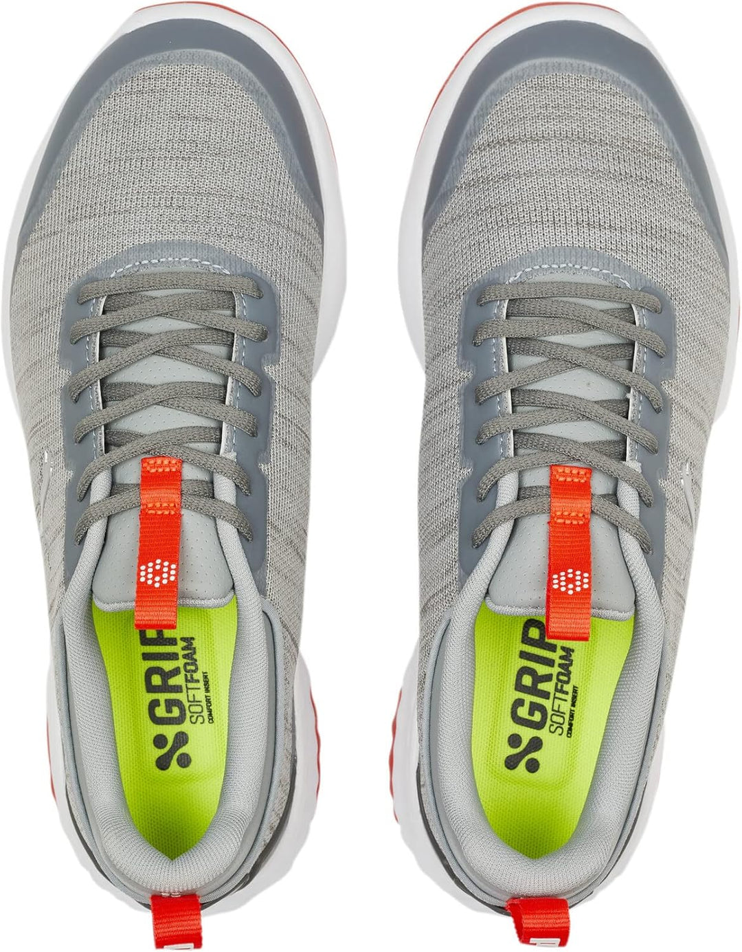 PUMA Herren Fusion Pro Golfschuh 43 EU Cool Mid Grey Puma Silver Red Blast, 43 EU Cool Mid Grey Puma