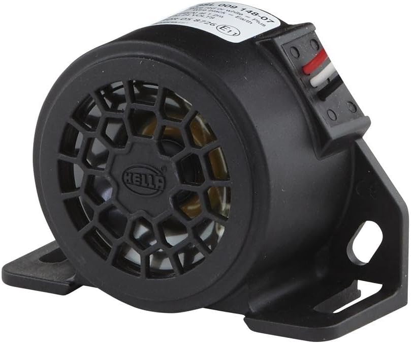HELLA - Rückfahrwarner - 102dB(A) - Frequenzbereich: 1200Hz - geschraubt - Kabel: 410mm - Stecker: o