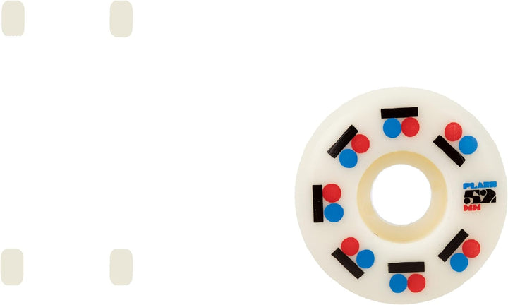Plan B Iconic Skateboard Rollen (52mm - Weiss)