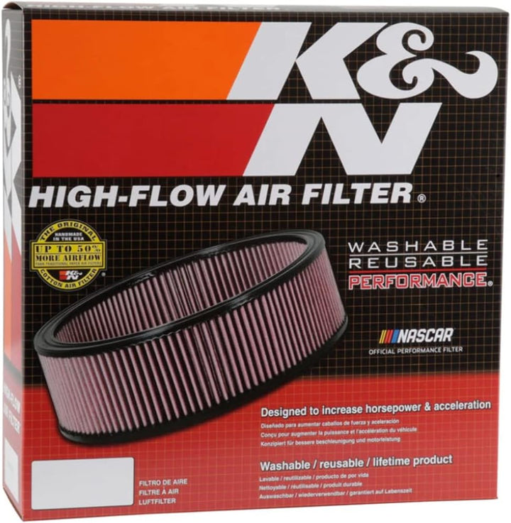 K&N 33-2449 Motorluftfilter: Hochleistung, Prämie, Abwaschbar, Ersatzfilter,Erhöhte Leistung, 2009-2