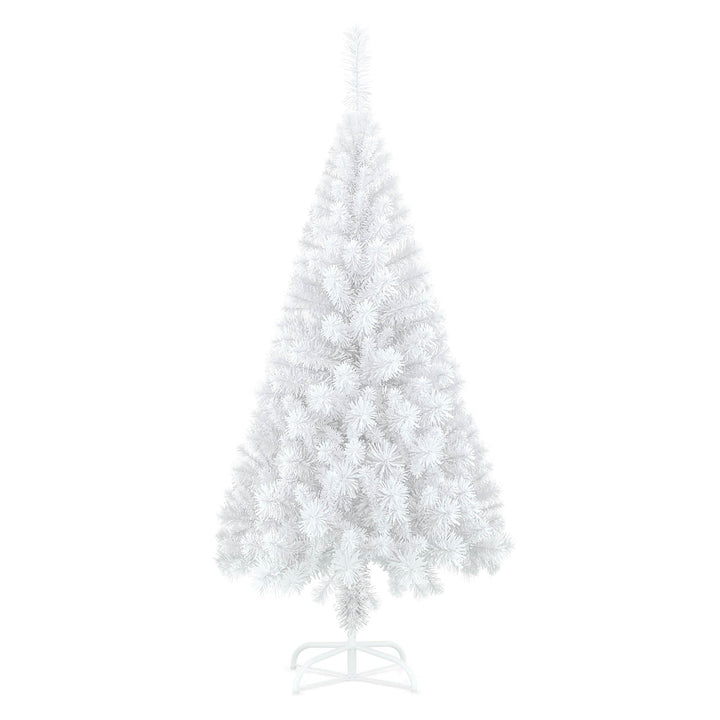 LARS360 240cm Künstlicher Weihnachtsbaum, Christbaum Tannenbaum mit Metallständer, Christbaum PVC We
