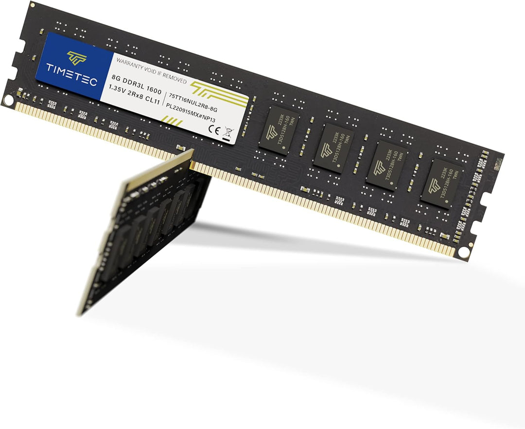 Timetec Hynix IC 16 GB Kit (2 x 8 GB) DDR3L 1600 MHz PC3L-12800 Non-ECC Unbuffered 1,35 V/1,5 V CL11