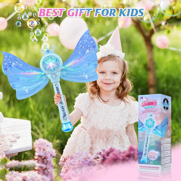 Spielzeug 3-8 Jahre Kinder: Seifenblasenmaschine Spielzeug für Mädchen Geschenke ab 3 4 5 6 7 8 Kind