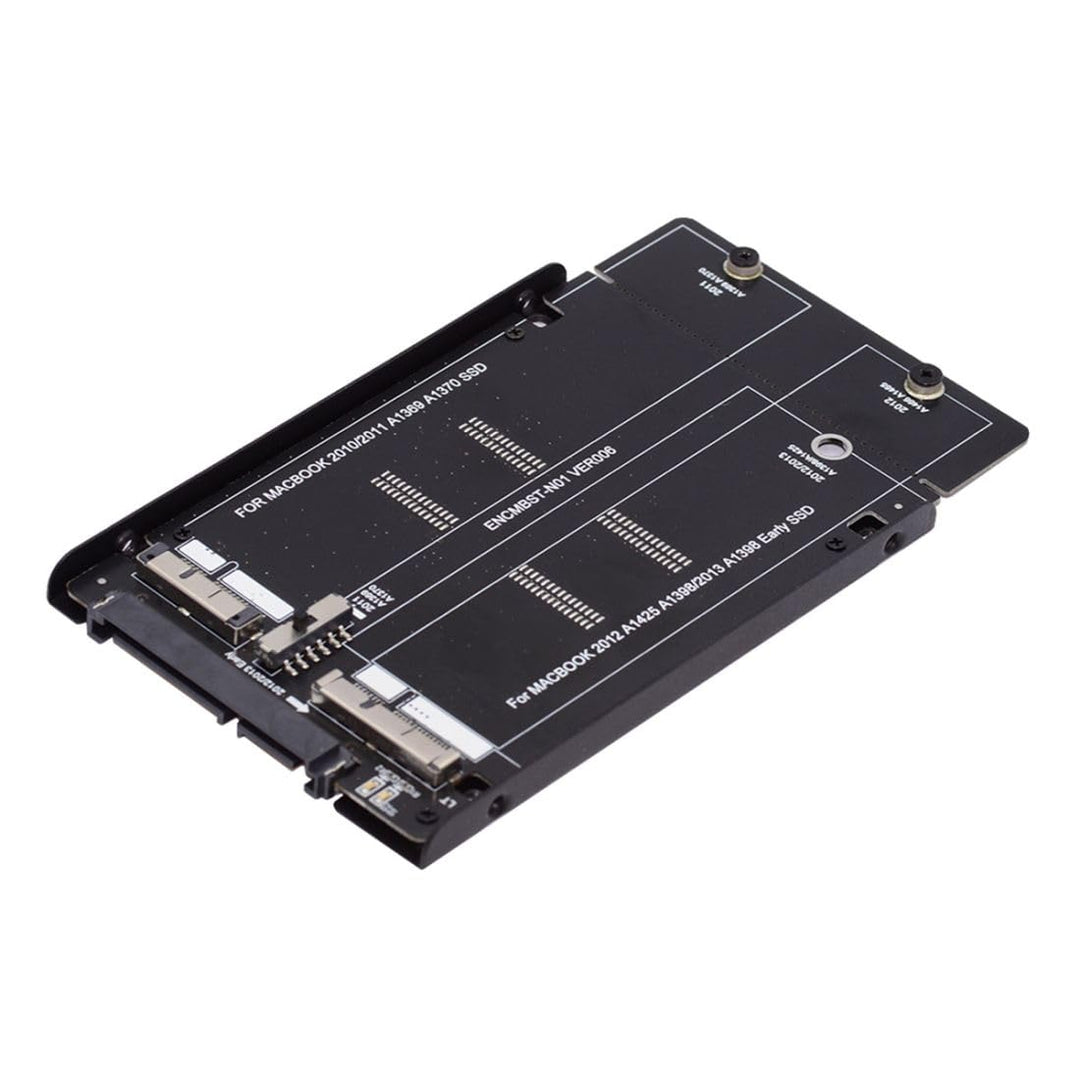 chenyang 12+6Pin & 17+7Pin MAC SSD auf 2,5" SATA 2 in 1 Combo Case Gehäuseadapter für 2010 2011 2012
