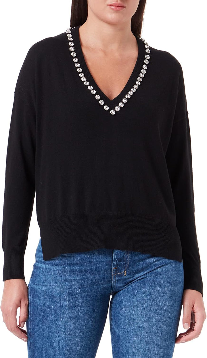 Replay Damen Pullover S 098 Black, S 098 Black