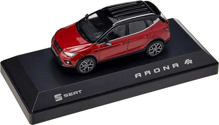 Seat 6H1099300HBQ Arona FR Modellauto 1: 43 Original Miniatur, Rot