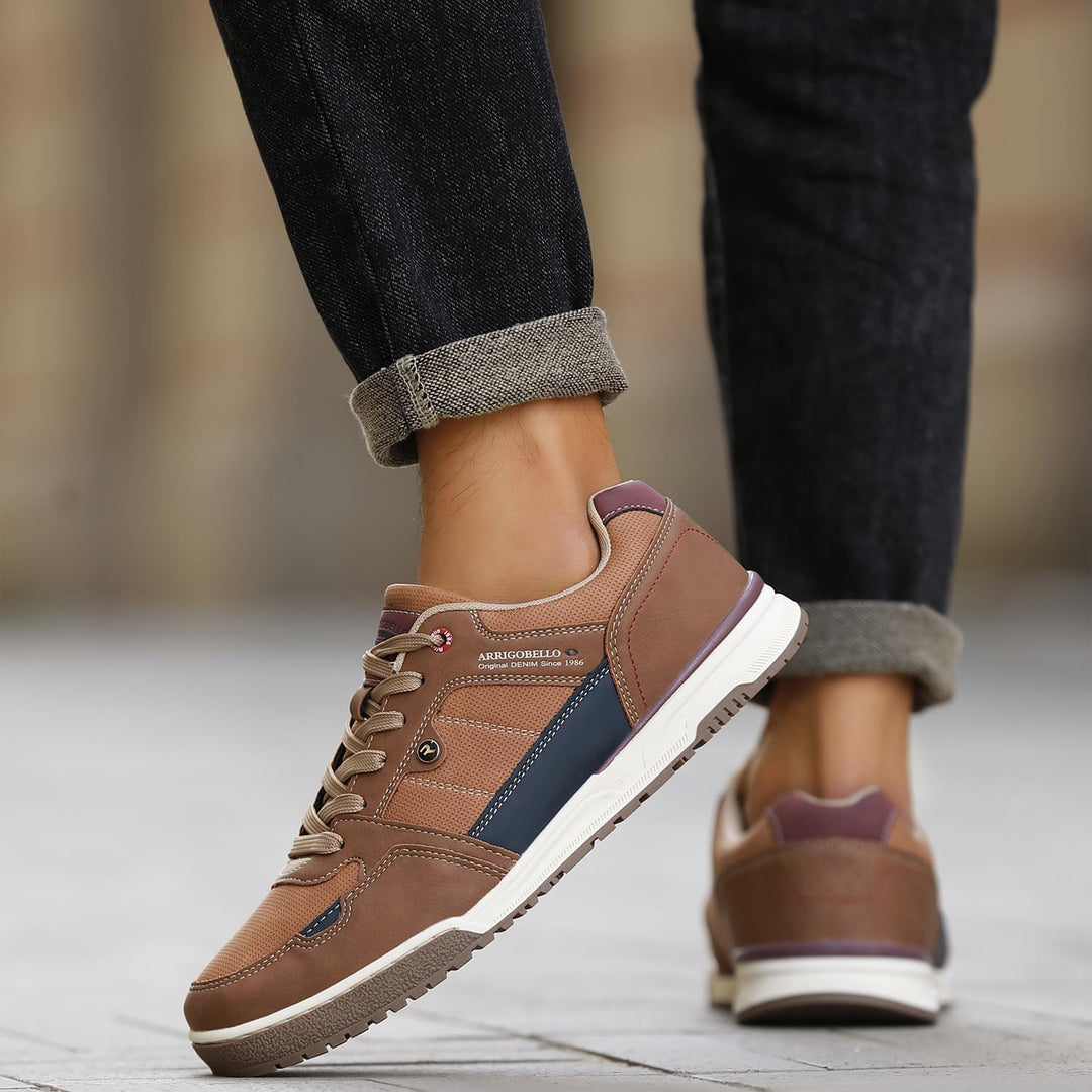 ARRIGO BELLO Schuhe Herren Sneaker Freizeitschuh Berufsschuhe Outdoor Leichtgewicht Walkingschuhe Sn