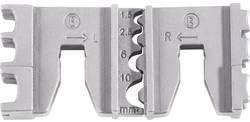TOOLCRAFT 2-i-1 818644 Crimpzange Isolierte Flachstecker, Kabelschuhe, Stossverbinder