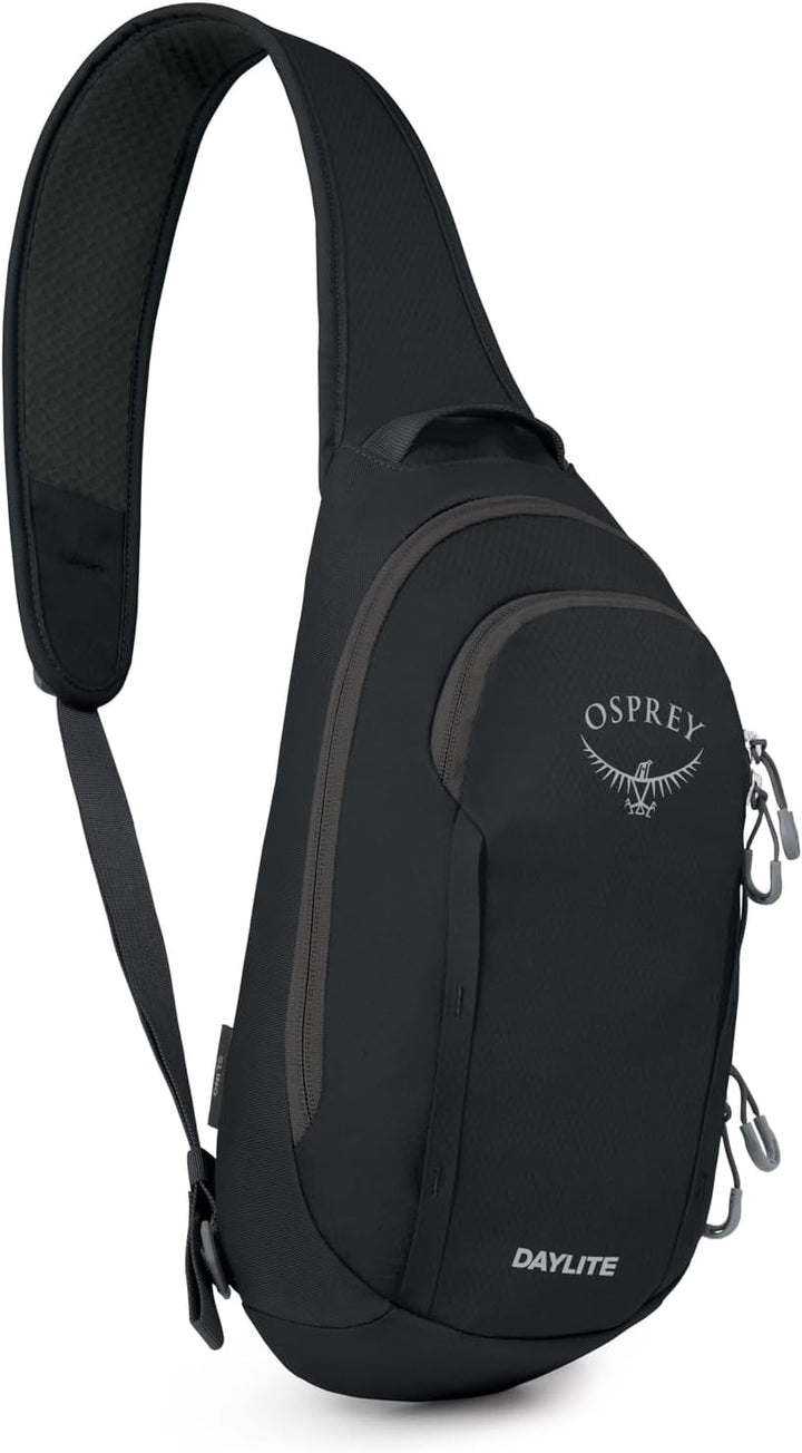 Osprey Daylite Unisex Sling Bag Schwarz O/S - Fassungsvermögen 6L, Schwarz O/S - Fassungsvermög