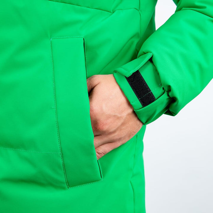Borussia Mönchengladbach Winterjacke Stadionjacke GREEN | Offizieller Fanartikel, M Grün