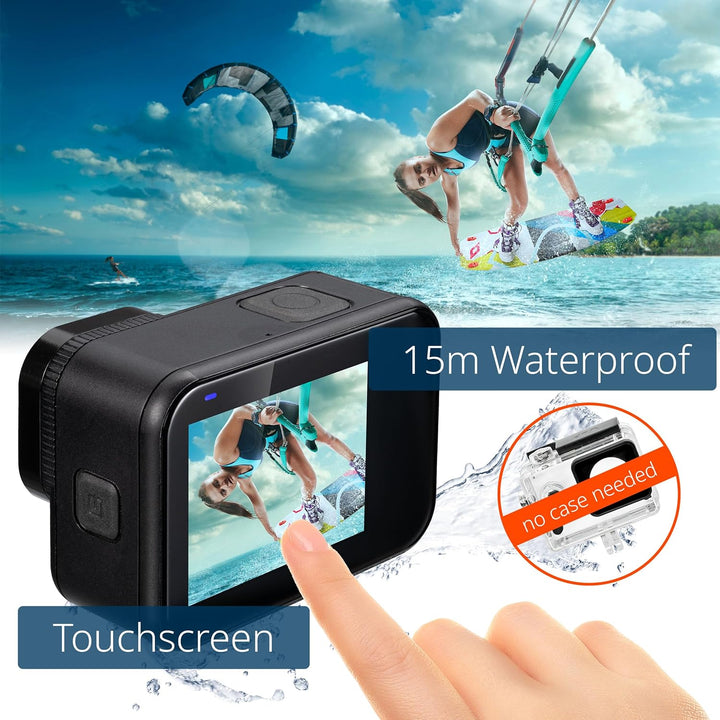 National Geographic 4K Ultra-HD 60fps WLAN Action Cam Explorer 7 Action Cam
