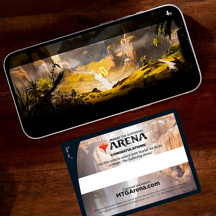 Magic: The Gathering Einsteigerpaket2023– Spielen lernen mit 2spielfertigen Decks+ 2Codes, um online