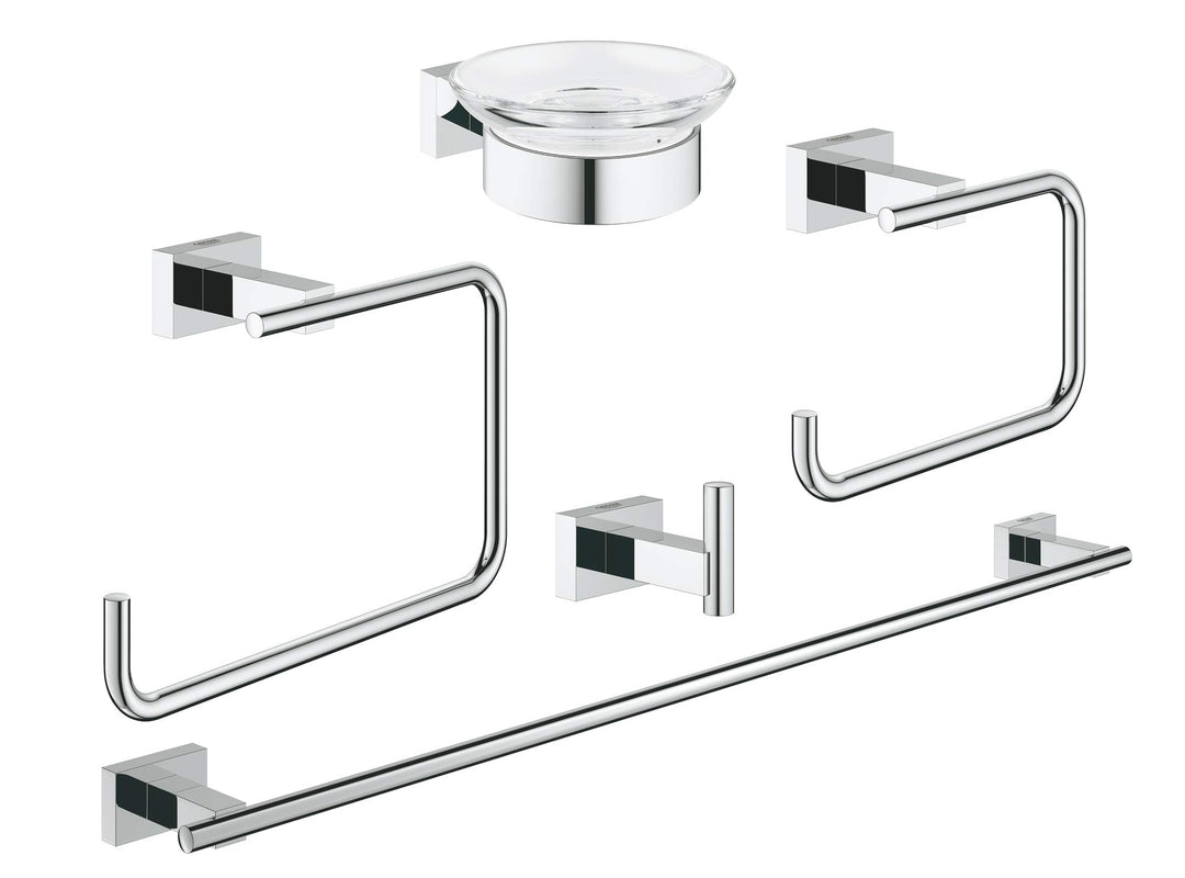 Grohe Essentials Cube Acc.Set Master 5-in1 5-in-1 eckig Single, 5-in-1 eckig Single