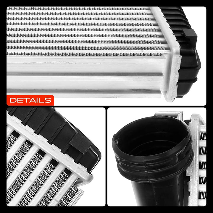 Frankberg Ladeluftkühler Kühler Rechts Kompatibel mit Q7 4LB 2006-2015 C.a.y.e.n.n.e 92A 2009-Heute