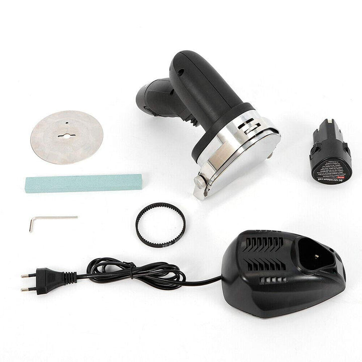 OUKANING Schnurloser Elektrischer Kebabmesser Kebabschneider 80W Dönermesser Gastro Dönerschneider E
