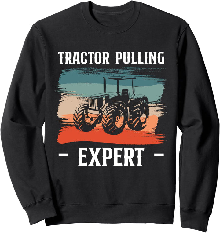 Tractor Pulling Legend Vintage Retro Sweatshirt