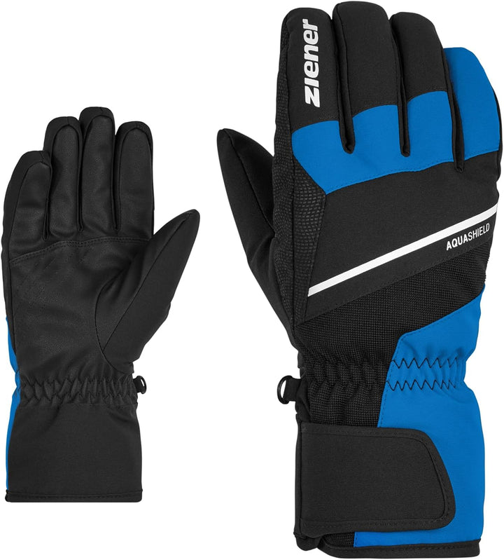 Ziener Herren Gezim Ski-Handschuhe/Wintersport | wasserdicht, atmungsaktiv 10 persian blue, 10 persi