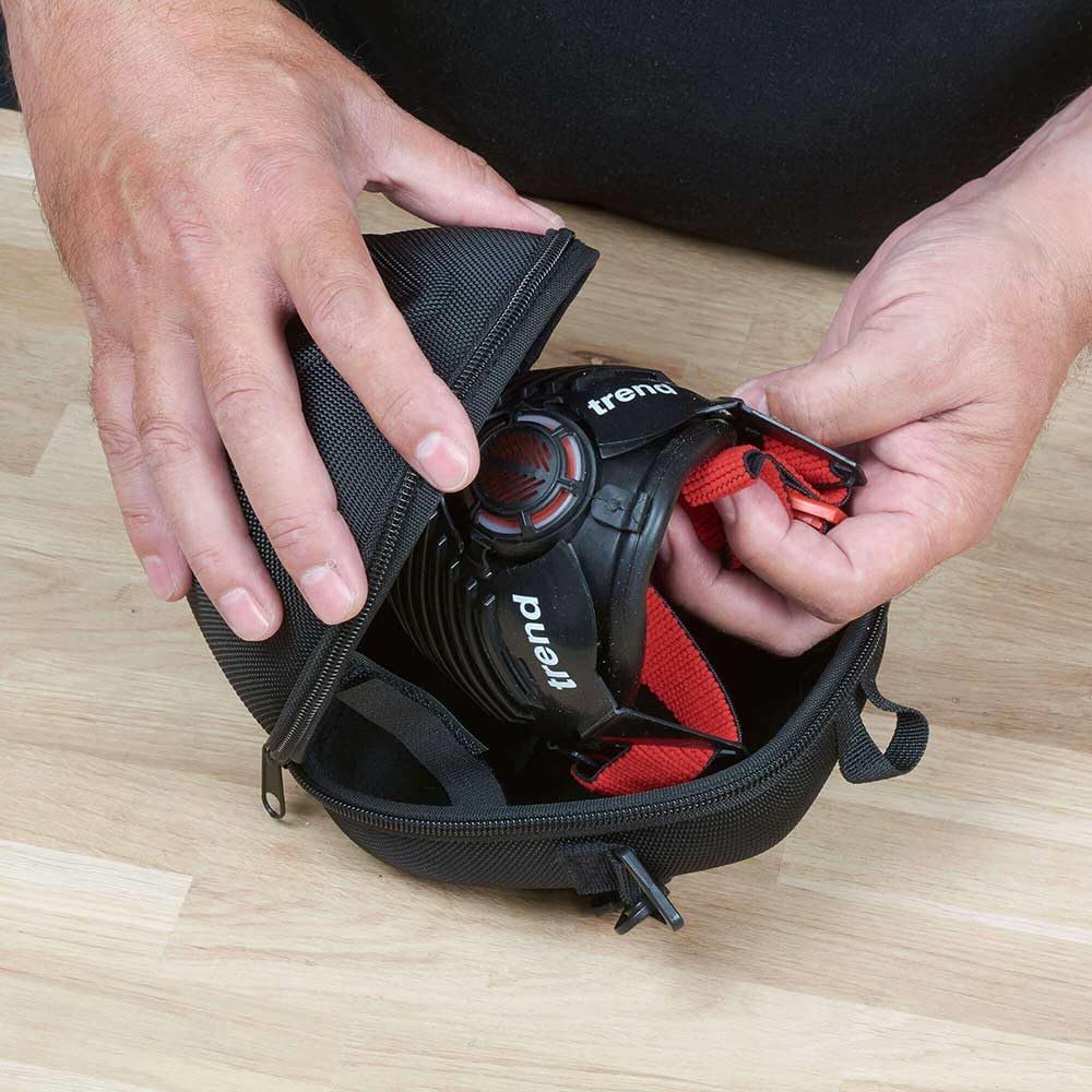 Trend Air Stealth Mask Aufbewahrungskoffer - Hartschalen-Schutz mit praktischen Tragemöglichkeiten,