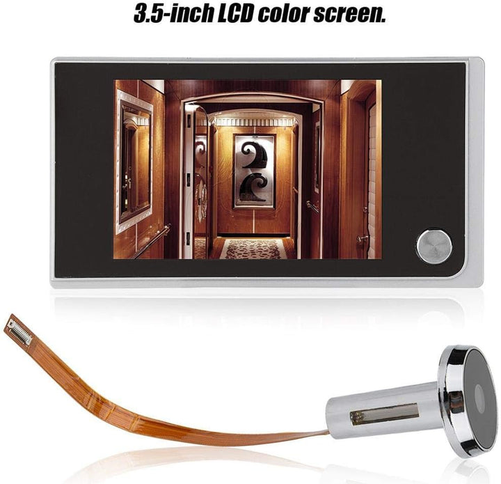 Video Security Türklingel, 3,5 Zoll Farb LCD Digital Türspion, 120 Grad Real View Winkel Digital Tür