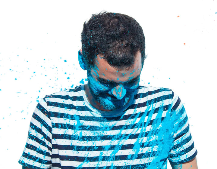 Polvo Holi 8 Holi-Beutel je 100 Gramm