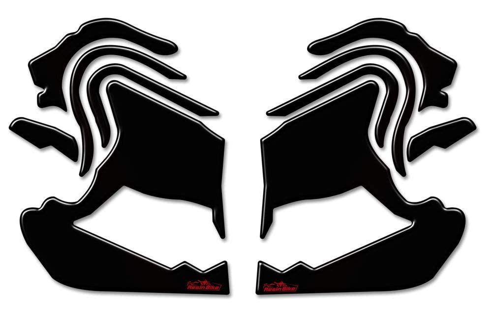 Resin Bike Aufkleber für Motorrad Kompatibel mit Benelli Leoncino 500 e Trail 500 2017-2020. Seitens