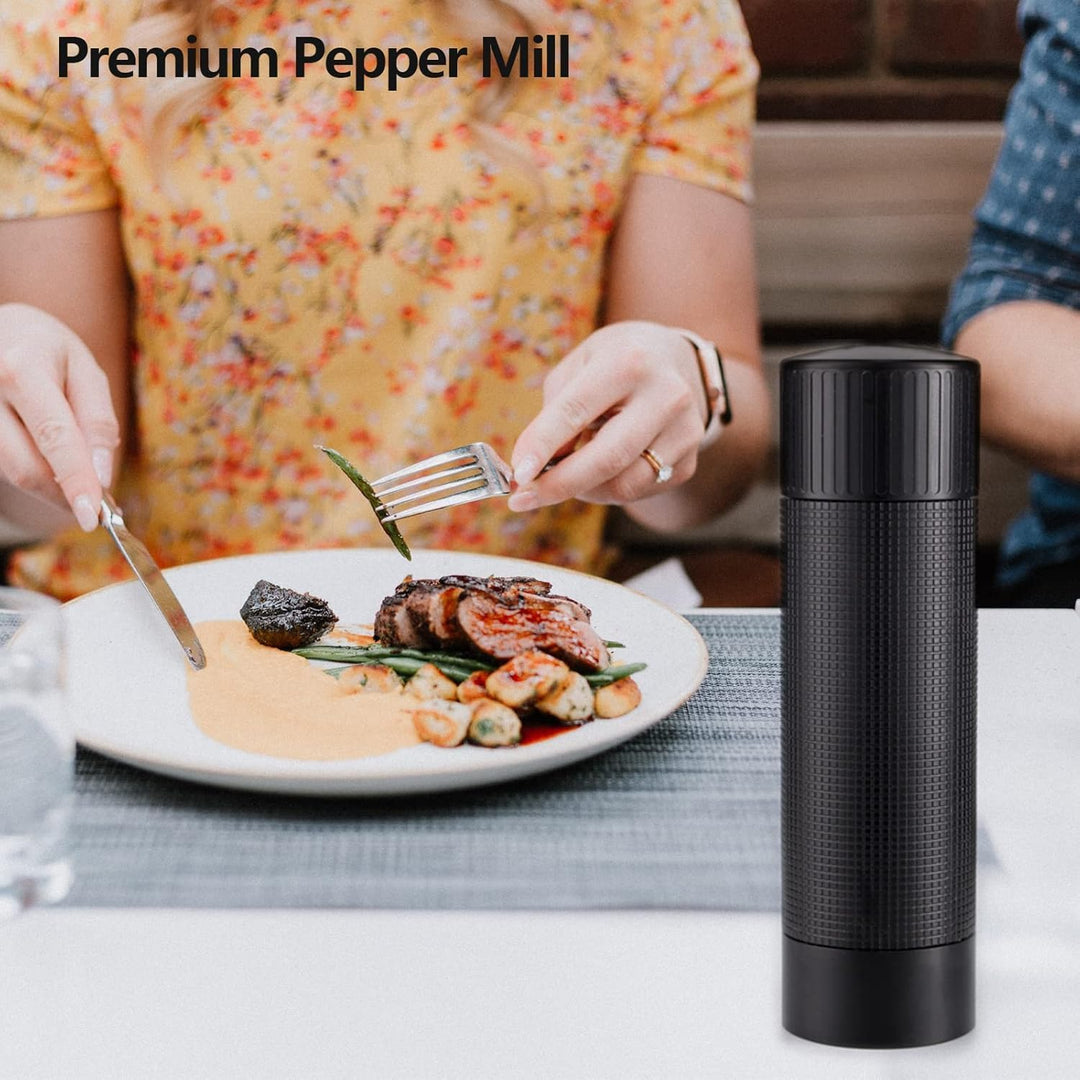 Luvan Professional Grade Pfeffermühle, Manuelle Hochleistungs-Aluminium-Pfeffermühle, Top-Gewürzmühl