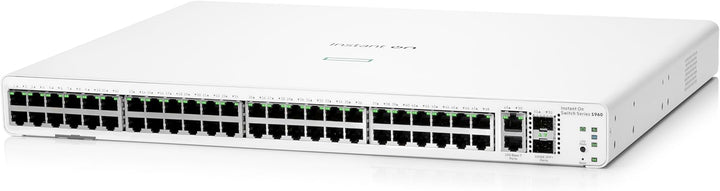 Hewlett Packard Enterprise ruba Instant On 1960 Rackmount Gigabit Smart Stack Switch 50x RJ-45 2x SF