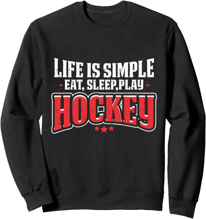 Eishockey Spieler - Wintersport Team Ice Hockey Sweatshirt