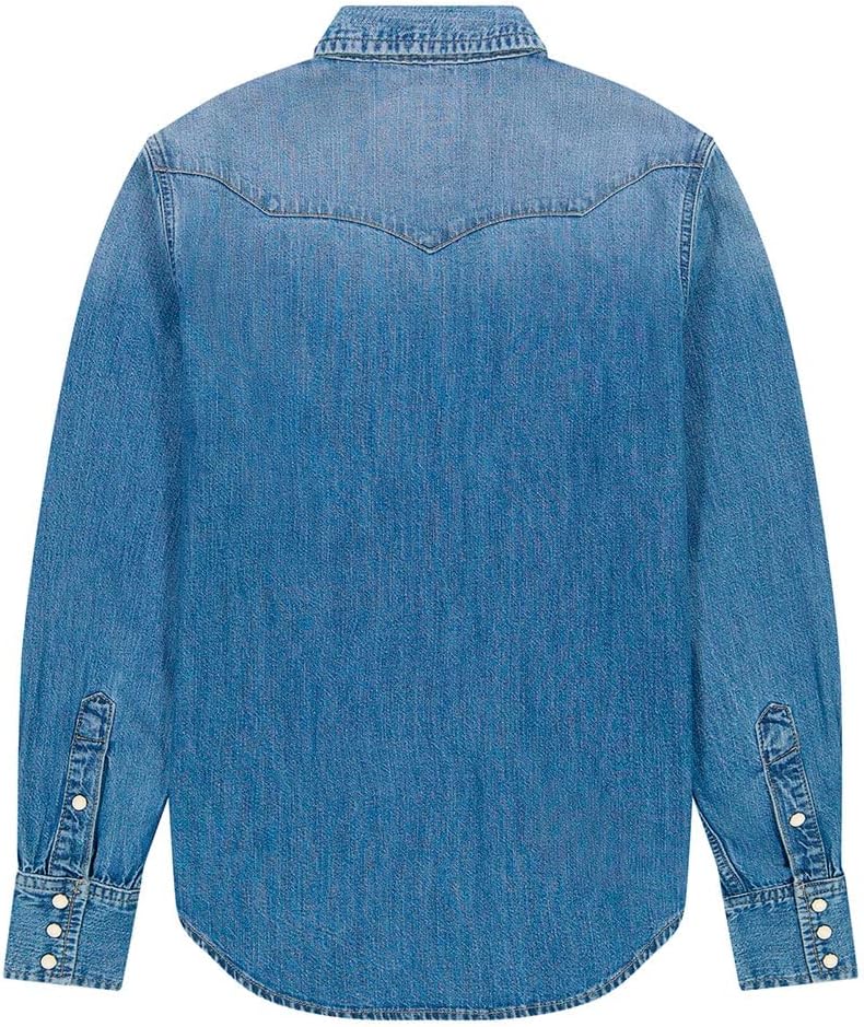 Wrangler Damen Heritage Shirt Shirt S Blue Melon Wash, S Blue Melon Wash
