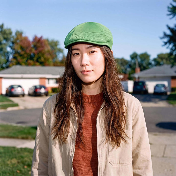 Kangol Tropic Ventair Flatcap 504 Schiebermütze Schirmmütze Herrencap Sommercap Damencap Pepe Damen/
