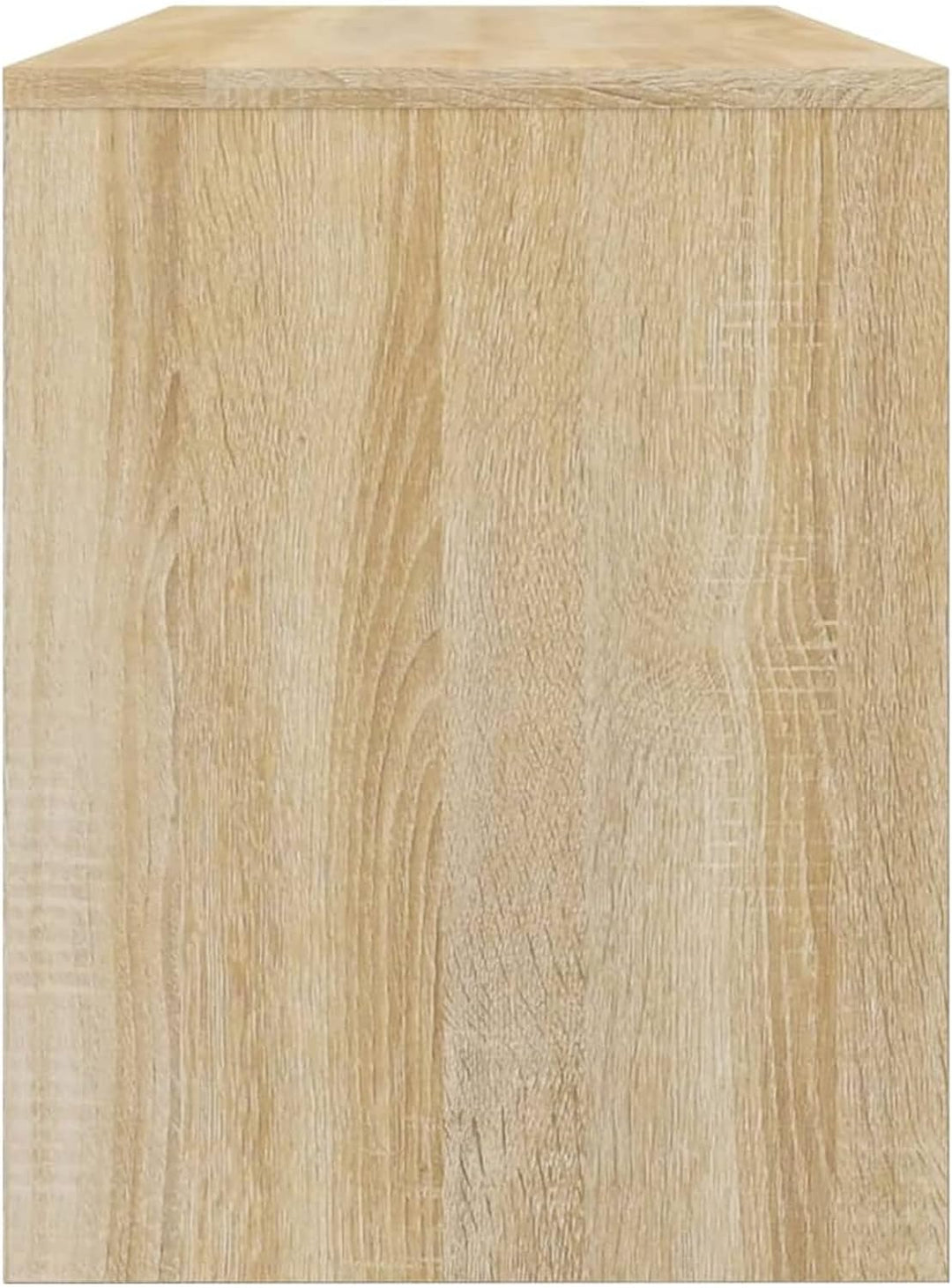 Tidyard Schminkhocker Sitzhocker Fusshocker Sitzbank Fussbank Ottomane Holzwerkstoff Sonoma-Eiche 70