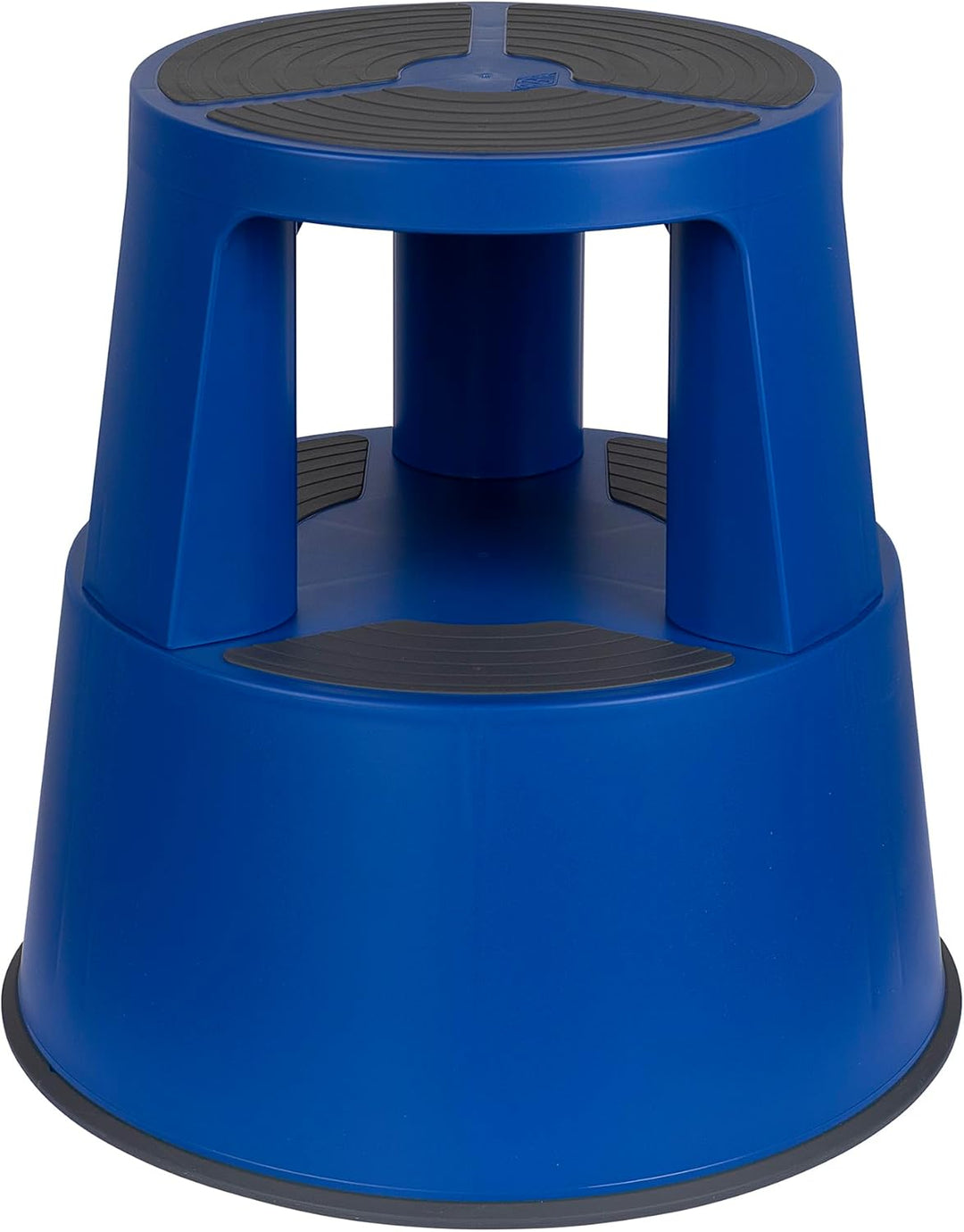 WEDO Rollhocker Super Step – robuster Tritthocker aus bruchfestem Kunststoff, TÜV/GS-geprüft nach EU