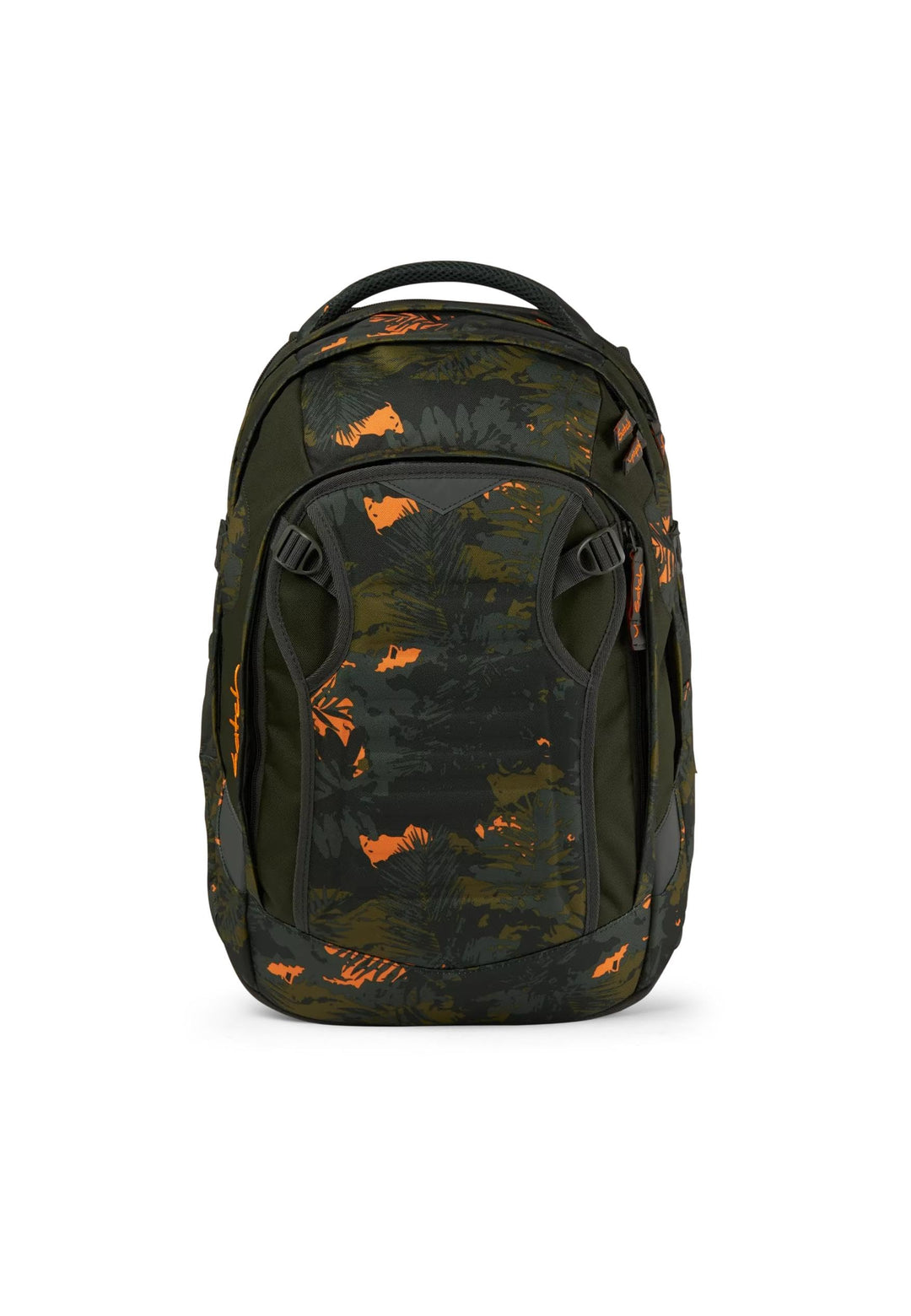 satch match Schulrucksack ergonomisch, erweiterbar auf 35 Liter, extra Fronttasche Jurassic Jungle -