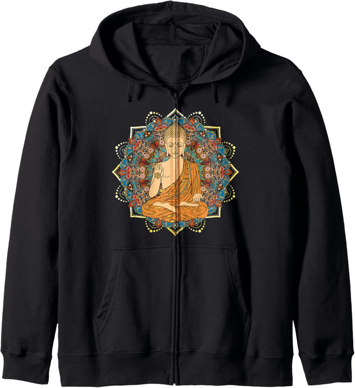 Buddha-T-Shirt - Buddha-Shirt - Buddha Kapuzenjacke