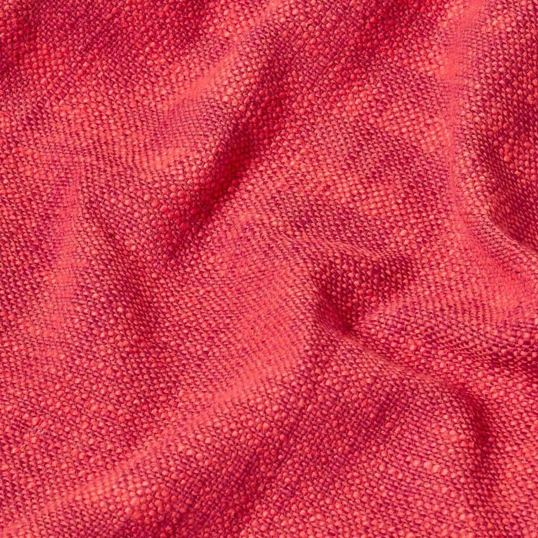 Homescapes extra grosse Tagesdecke Nirvana, rot-orange, Wohndecke/Sofaüberwurf aus 100% Baumwolle, 2