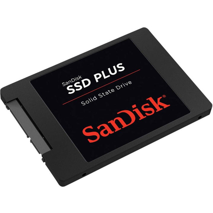SanDisk SSD Plus interne SSD Festplatte 480 GB (schnelleres Hoch,-Herunterfahren und Laden, Lesegesc