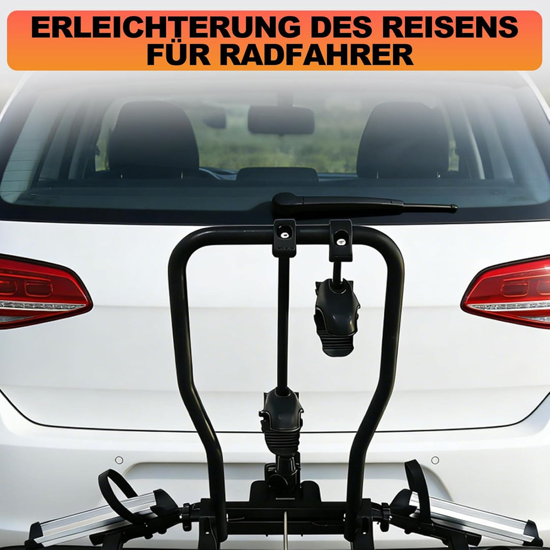 TEOV Rahmenhalter für Fahrradträge 49 cm, Abschliessbare Rahmenhalterung, für U-Förmiger Rahmen Ø 2,